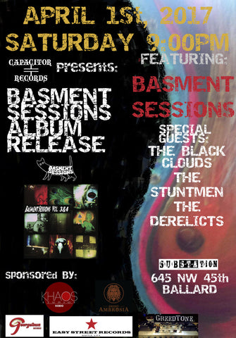 Basment Sessions Vol3 & 4 - Record Release Show