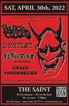 Fetal Rage Release Party! + Dentist, The Black Clouds & Grace Vonderkhun